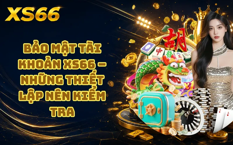 Bảo Mật Tài Khoản XS66 – Những Thiết Lập Nên Kiểm Tra